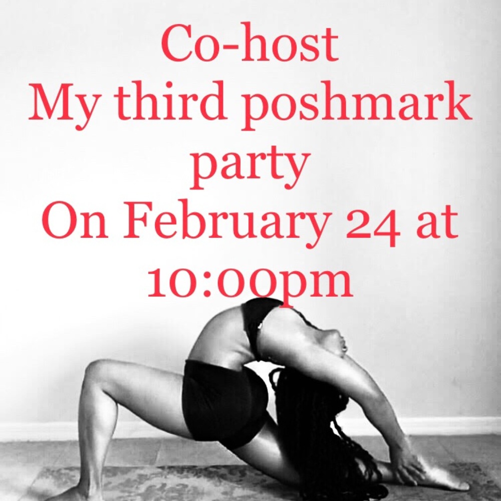 Co-hosting my third Poshmark party